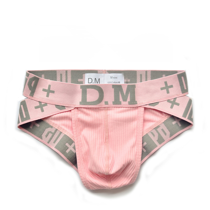 E συμπαθή νέα νεανικά γράμματα ανδρικά εσώρουχα μόδα σέξι άνετα βαμβακερά σλιπ που αναπνέουν