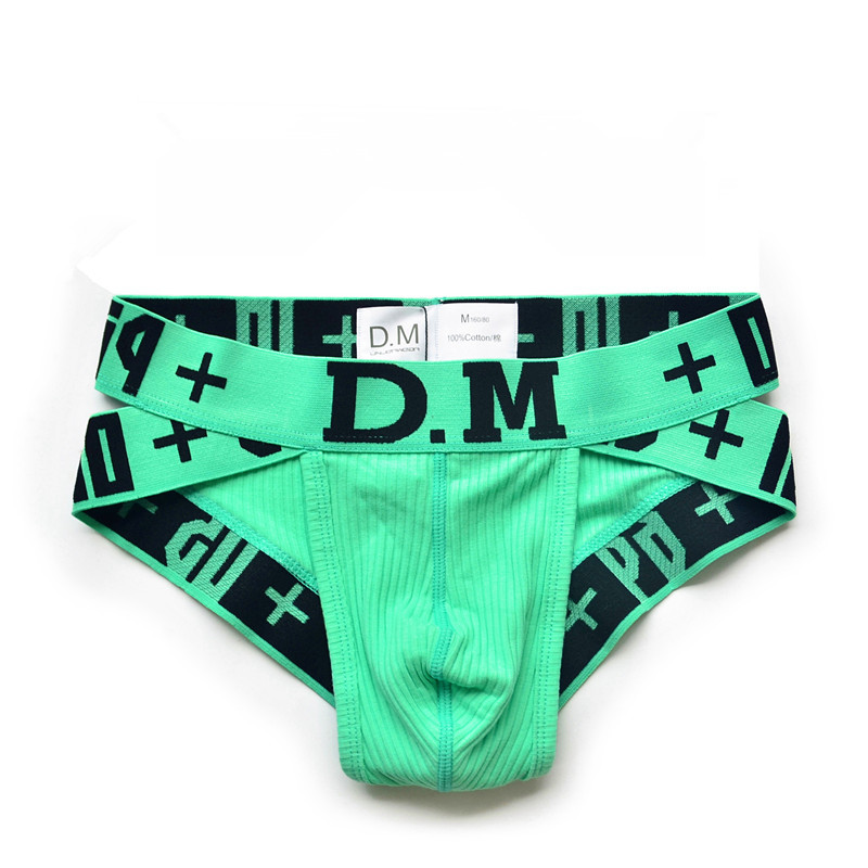 E συμπαθή νέα νεανικά γράμματα ανδρικά εσώρουχα μόδα σέξι άνετα βαμβακερά σλιπ που αναπνέουν