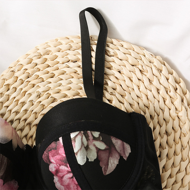 2023 cjevasti gornji dijelovi u niši, spletkasti ispis od gaze, male grudi pokazuju veliki skupljeni grudnjak, ženski remen omotan prsima, ljetni grudnjak veće veličine