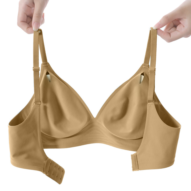 Õmblusteta rinnahoidjad naistele, juhtmevaba aluspesu, magamispesu eemaldatav polsterdatud bralette ühes tükis rinnahoidja, traadita naiste intiimpesu