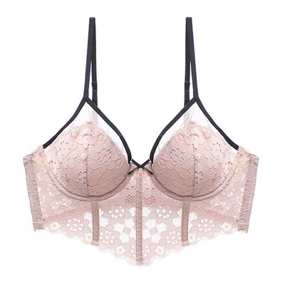 Francusko donje rublje od riblje kosti cvjetni ultratanki čipkasti grudnjak hlače sakupite seksi donje rublje u velikom grudnjaku gaćice protiv opuštanja