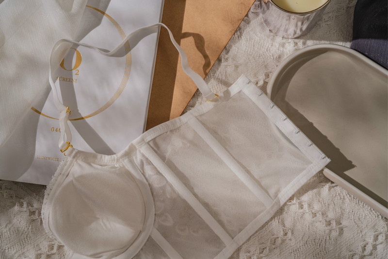 Vezeno push up donje rublje nabrana vjenčanica bez leđa nevidljivi grudnjak sujetador seksi ženska vanjska odjeća