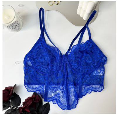 Σέξι λουράκι σουτιέν με κεντητό εξώπλατο διχτυωτό λουράκι εσωρούχων σουτιέν επάνω σουτιέν λουράκι λουράκι σωλήνα σουτιέν εξώπλατο εσώρουχα Προοπτική