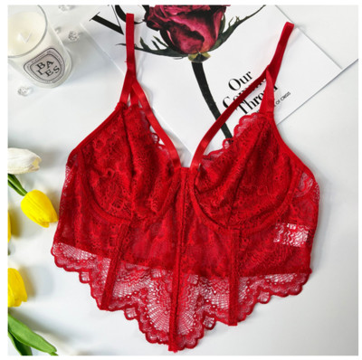 Σέξι λουράκι σουτιέν με κεντητό εξώπλατο διχτυωτό λουράκι εσωρούχων σουτιέν επάνω σουτιέν λουράκι λουράκι σωλήνα σουτιέν εξώπλατο εσώρουχα Προοπτική