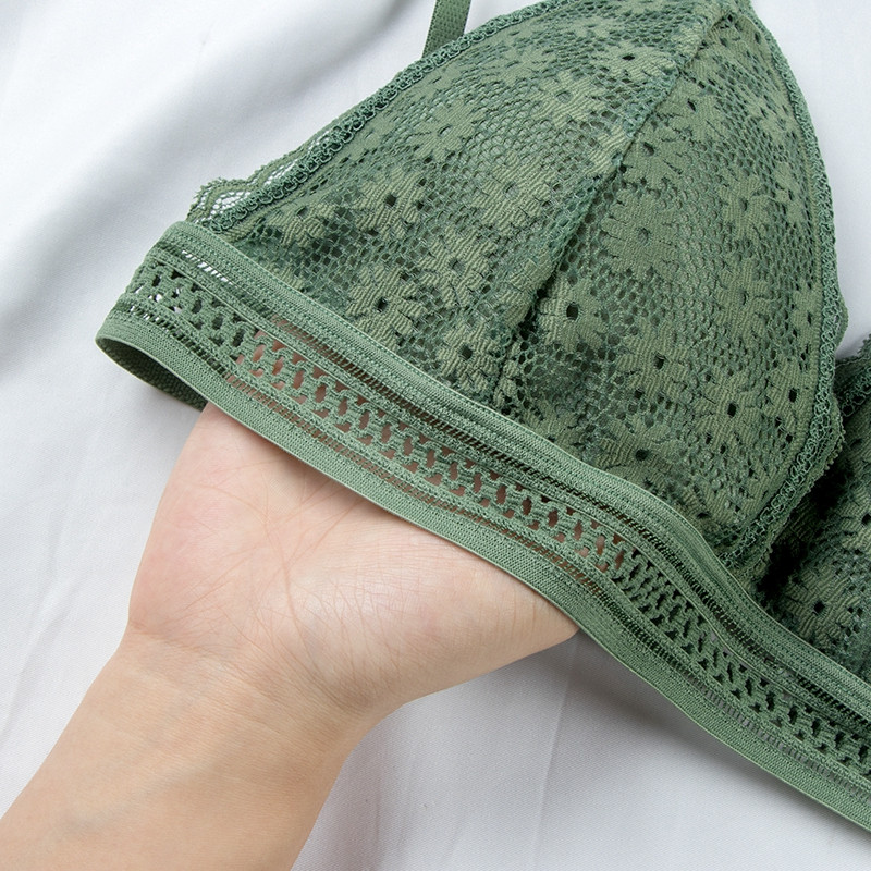 Naiste pitsist rinnahoidja komplektid õmblusteta aluspesu seljata vest Seksikas polsterdatud bralette pesu Üliõhuke rinnahoidja ja püksikute komplektid naistele intiimsed