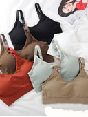 Vestă fără cusături Sutien Topuri Slim New Crop Top fără inel de oțel Ladies Slim Vest Top