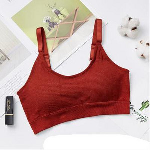 Vestă fără cusături Sutien Topuri Slim New Crop Top fără inel de oțel Ladies Slim Vest Top