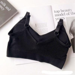 Vestă fără cusături Sutien Topuri Slim New Crop Top fără inel de oțel Ladies Slim Vest Top