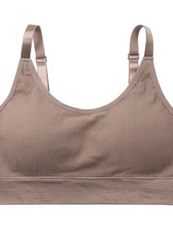 Vestă fără cusături Sutien Topuri Slim New Crop Top fără inel de oțel Ladies Slim Vest Top