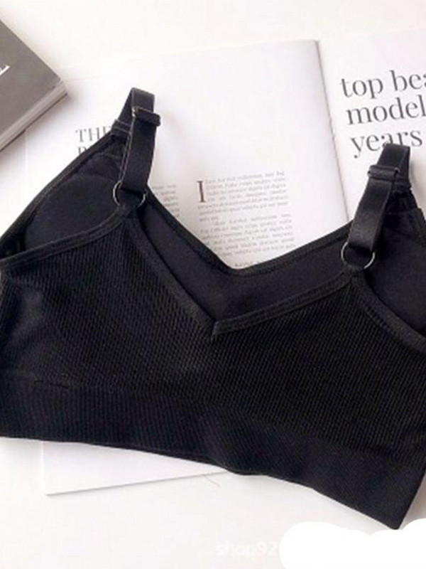 Vestă fără cusături Sutien Topuri Slim New Crop Top fără inel de oțel Ladies Slim Vest Top