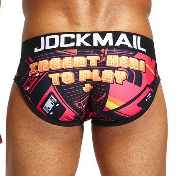 JOCKMAIL Brand Sexy Mens Underwear Briefs calzoncillos hombre slips printed calcinha Cueca бельо Мъжки бикини