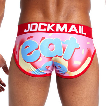 JOCKMAIL Brand Sexy Mens Underwear Briefs calzoncillos hombre slips printed calcinha Cueca бельо Мъжки бикини