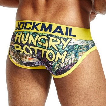 JOCKMAIL Brand Sexy Mens Underwear Briefs calzoncillos hombre slips printed calcinha Cueca бельо Мъжки бикини