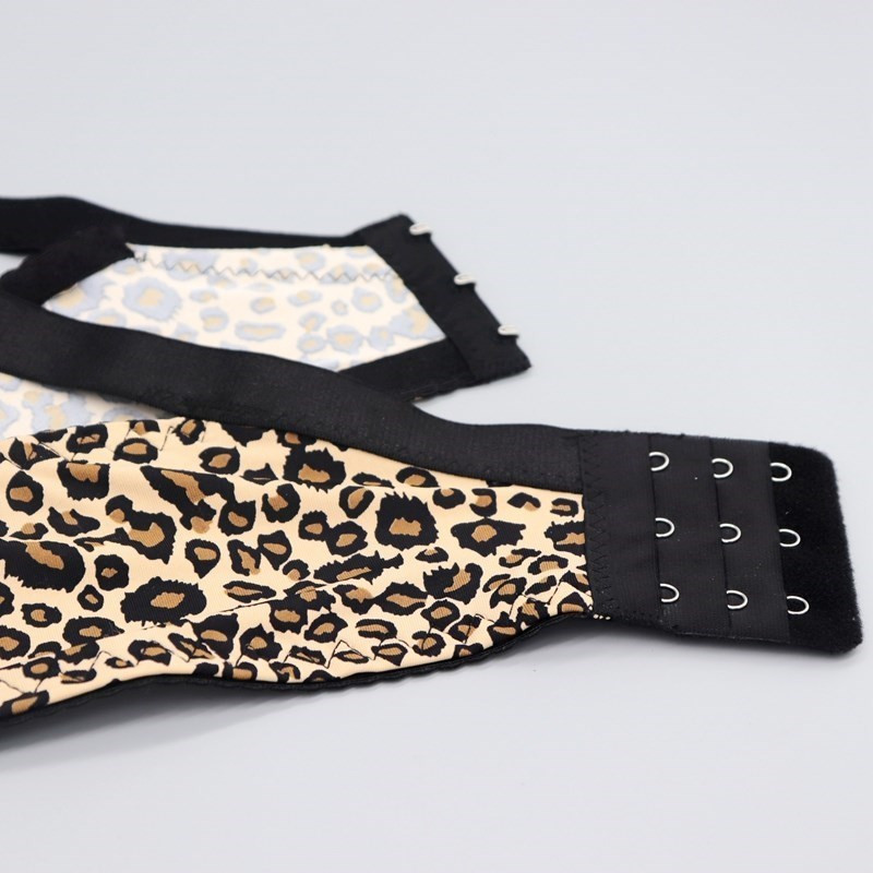 Σετ εσώρουχα Softrhyme Sexy Leopard Γυναικεία Σετ σουτιέν Full Cup Minimizer Σετ εσώρουχα DEFG Cup δαντέλα Σετ ρούχων ύπνου