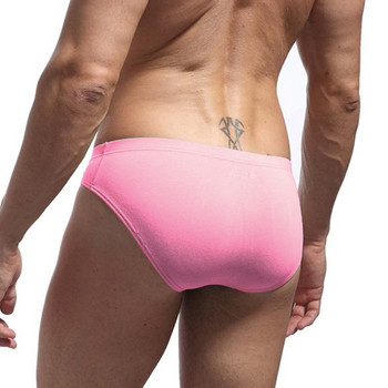 JOCKMAIL Секси бельо Мъжки гащи Мъжки гащи Penis Big Pouch Panties Cotton Bikini Brief Cueca Hombre Дишащи гащи