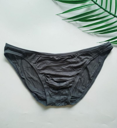 2021, slip sexy pentru bărbați de marcă, husă triunghiulară solidă, chiloți modal cu talie joasă, lenjerie de corp  respirabilă, chiloți fără sudură