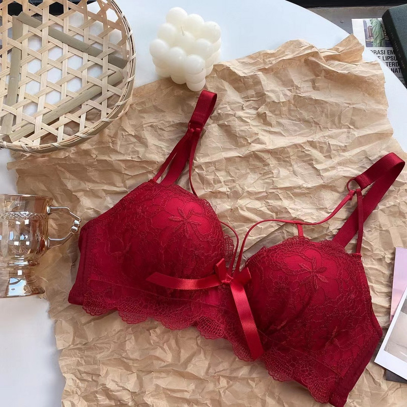 Seksikas Microthorax Push Up Lady rinnahoidja ühevärviline pits, naine rinnahoidja, mood, õmblusteta naiste aluspesu, pehme õhuga neiu rinnahoidja