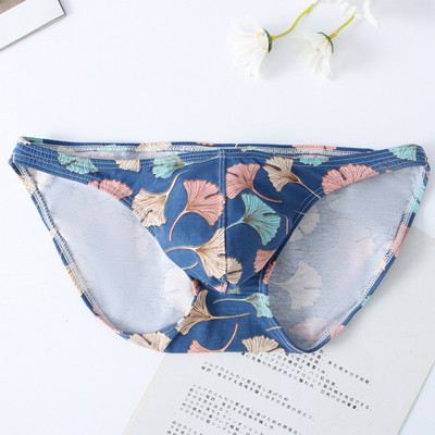 Aluspüksid Meeste Madala vöökohaga aluspüksid Seksikad puuvillased mugavused loomad trükitud venivad hingavad aluspüksid meeste kumer kott aluspüksid