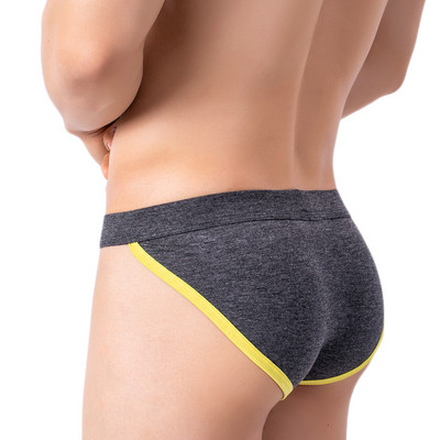 Slip modal pentru bărbați Lenjerie de corp Slip uni, sexy, suspensoare pentru bărbați, husă în U, chiloți respirabili Cuecas Bikini Lenjerie pentru bărbați