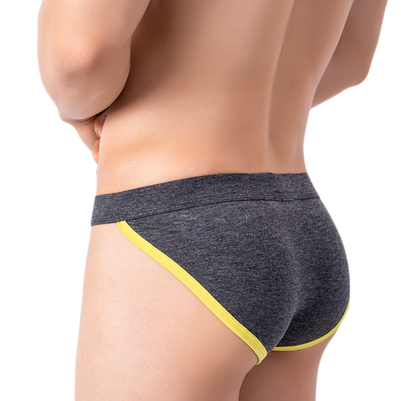 Slip modal pentru bărbați Lenjerie de corp Slip uni, sexy, suspensoare pentru bărbați, husă în U, chiloți respirabili Cuecas Bikini Lenjerie pentru bărbați 