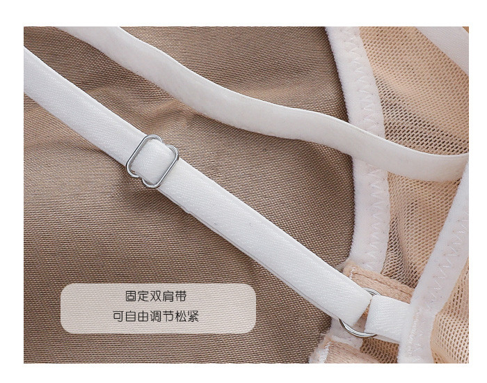 Seturi de lenjerie slip ultra-subțire cu flori brodate cu sâni mari lenjerie intimă adunată fără sudură sutien sexy pentru femei cu tanga scurtă