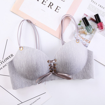 Sutiene Push Up fără cusături Bandaj sexy pentru femei Sutien fără sârmă Lenjerie feminină fără spate Lenjerie cu ventilație moale Sutiene pentru fete de modă