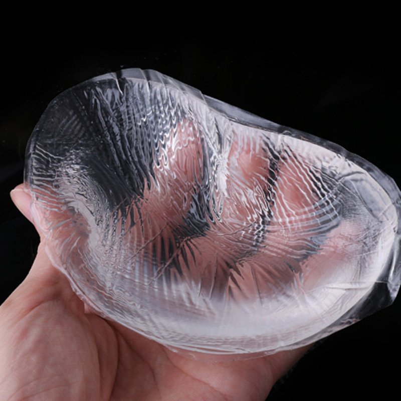 Συγκεντρώστε και πυκνώστε το αόρατο σουτιέν με λεπτή κορυφή και παχύ επίθεμα σιλικόνης χωρίς ιμάντα ώμου