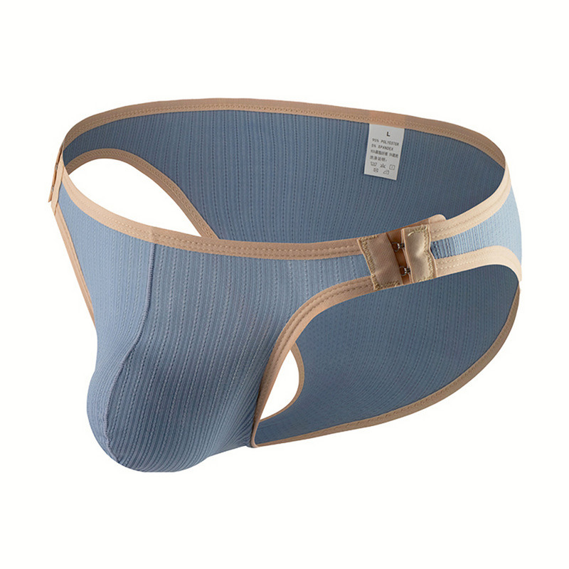 Meeste reguleeritava vöökohaga püksid Soliidsed madala vöökohaga aluspüksid punnis kott Mugav aluspesu Isiksus Meestele Mugavad aluspüksid A50