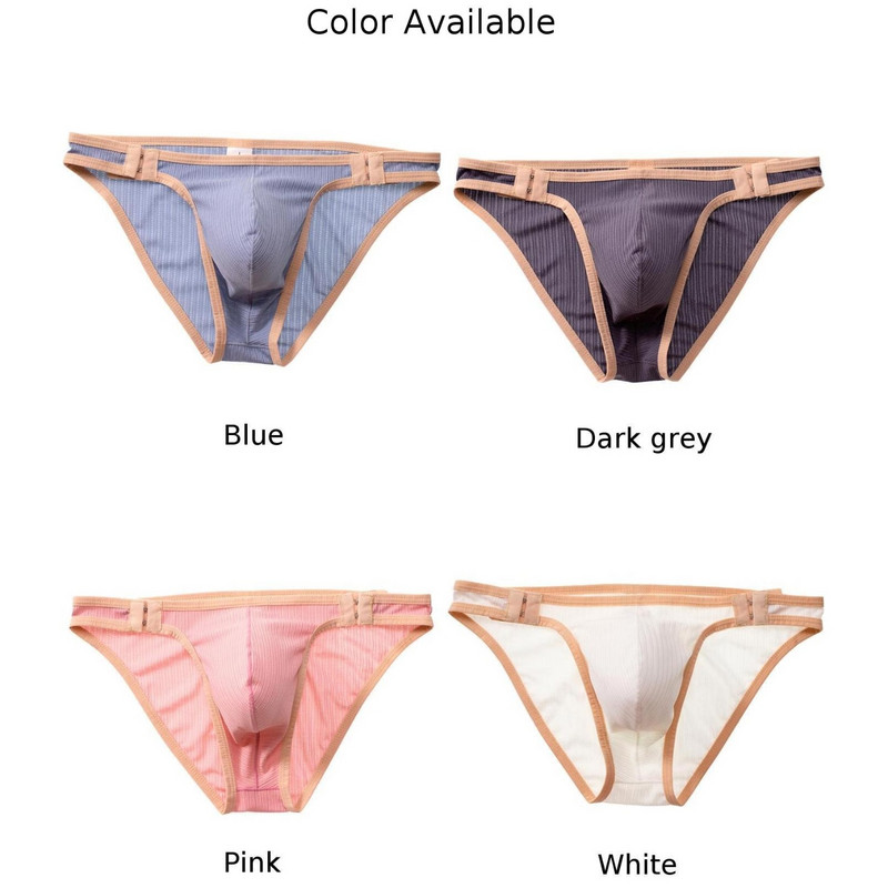 Meeste reguleeritava vöökohaga püksid Soliidsed madala vöökohaga aluspüksid punnis kott Mugav aluspesu Isiksus Meestele Mugavad aluspüksid A50