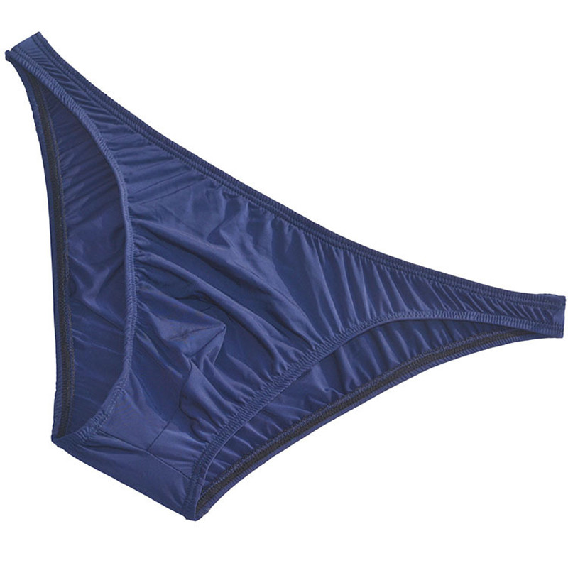 Seksikad Ice Silk meeste püksid madala vööga meeste lühikesed aluspüksid läbipaistvad aluspüksid ZJH011