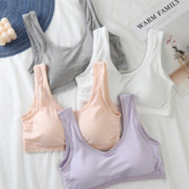 Pamučni sportski grudnjak Ženski gornji dio za trčanje u teretani Udobno prozračno donje rublje Sportski grudnjaci za žene Sostenes De Mujer