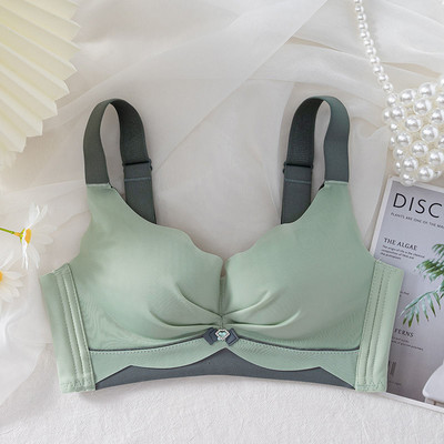 Naised Push up rinnahoidja luksuslik ABC cup juhtmevaba suur bralette mugavus koguma toetust Top aluspesu