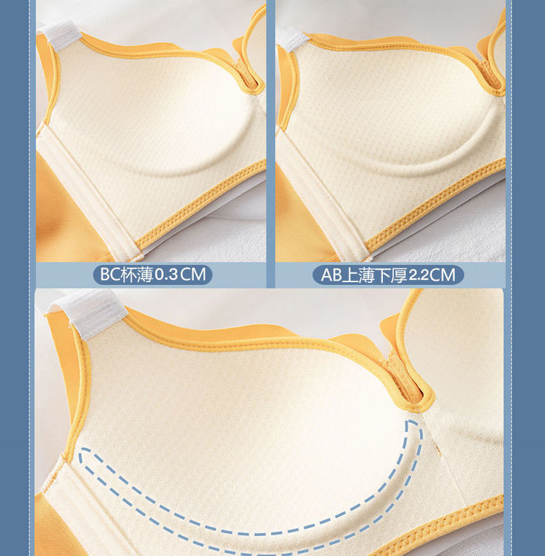 Naised Push up rinnahoidja luksuslik ABC cup juhtmevaba suur bralette mugavus koguma toetust Top aluspesu