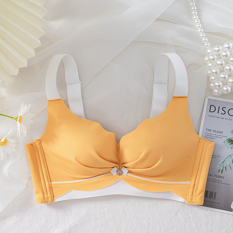 Naised Push up rinnahoidja luksuslik ABC cup juhtmevaba suur bralette mugavus koguma toetust Top aluspesu