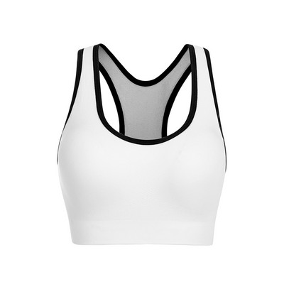 HIVOF Αθλητικά σουτιέν Racerback χωρίς ραφές για προπόνηση Yoga Gym Fitness σουτιέν