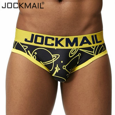 JOCKMAIL Marka seksi muško donje rublje gaćice Cuecas ufo donje rublje s printom crtića calzoncillos hombre gaćice muške gaćice vruće