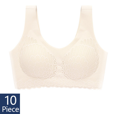 Dropshipping Vip Link 10 buc sutien din latex sutien fără cusături pentru lenjerie de corp pentru femei BH bralette push up cu sutien cu vestă sutien de top Brazilia