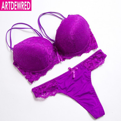 Uus 2019. aasta seksikas naiste seksikas suures suuruses rinnahoidjakomplekt, pitspüksid, aluspesukomplekt, rinnahoidja aluspükste komplektid 34-42 C Cup