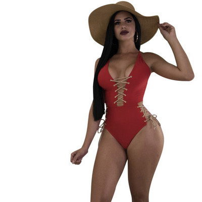 Seksikad seljata ristpitsitud mustad bodi naiste sügava V-kaelusega elegantsed varrukateta õõnsad suvised rannarõivad.