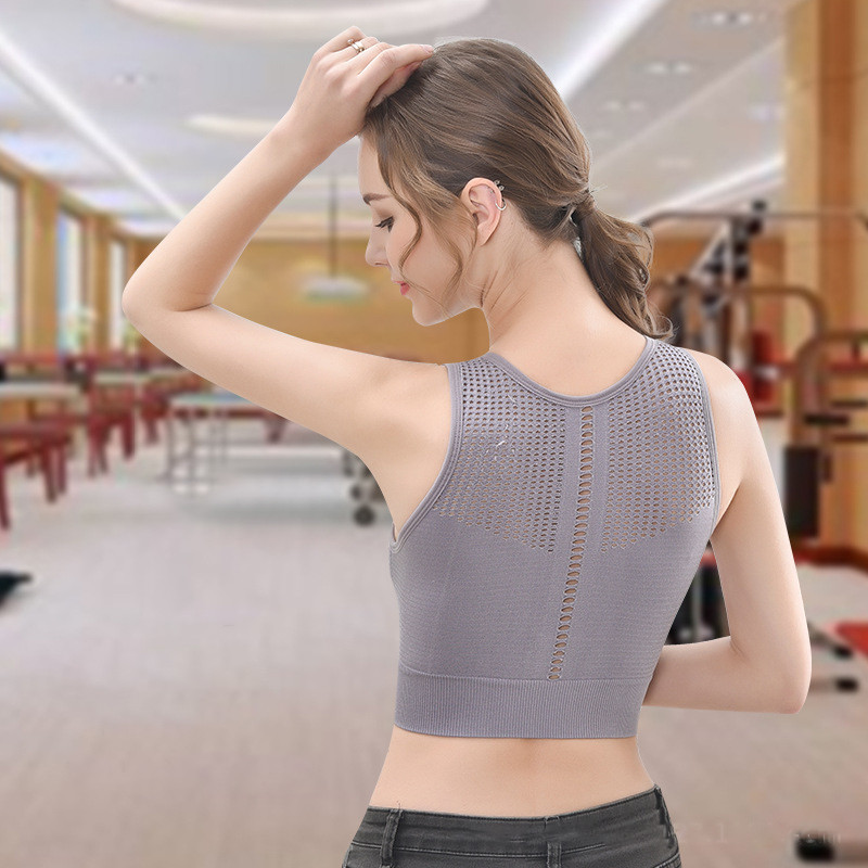 Σουτιέν γυμναστικής γιόγκα HIVOF, εσώρουχο χωρίς ατσάλι, σουτιέν χωρίς ραφή, άνετο και αναπνεύσιμο