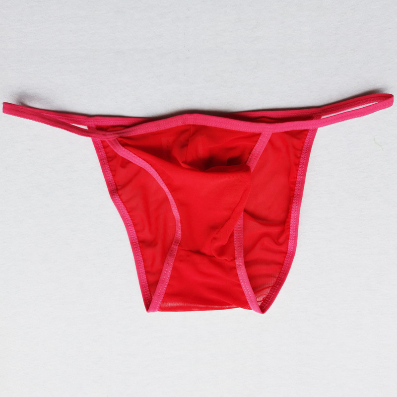 Lenjerie de corp pentru bărbați de modă U convex șold Sexy Bikini din plasă solidă Slip pentru bărbați, confortabil, respirabil, de calitate, chiloți pentru bărbați HT009