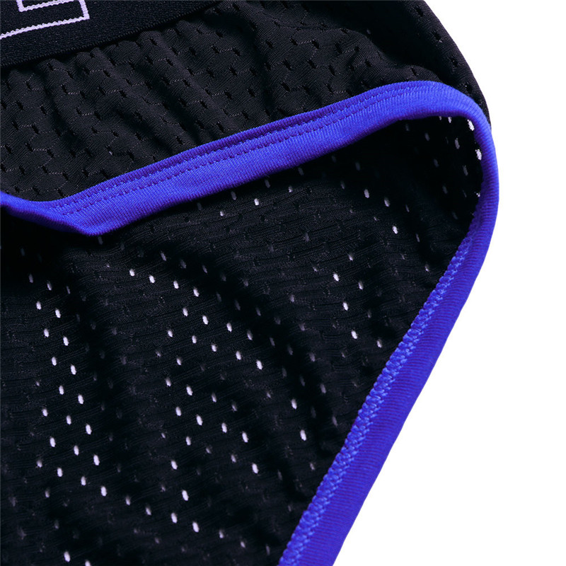 JOCKMAIL spordipüksid lühikesed püksid ühevärvilised nailonvõrkkiust Madala vöökohaga meeste aluspesu igapäevased vabaaja püksid fitness ujumispüksid