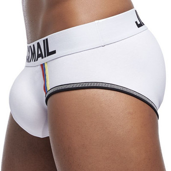 JOCKMAIL Мъжко секси бельо  Pouch Cueca  Push Up Men Streak Briefs Jockstrap Calzoncillos Hombre Panties Cotton Shorts