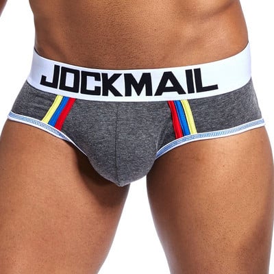 JOCKMAIL Σέξι ανδρικά εσώρουχα πουγκί  Cueca  Push Up Ανδρικά σλιπ Jockstrap Calzoncillos Hombre Εσωρούχων Βαμβακερό σορτς