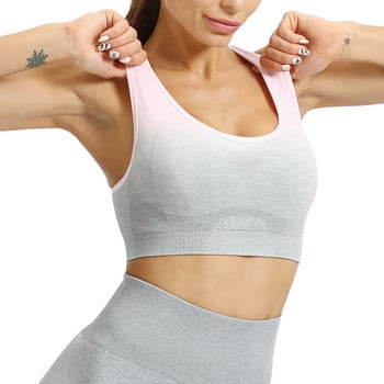 Sofu Дамски секси безшевен сутиен Спортен сутиен Подплатено бельо Push Up Running Fitness Workout Bralette Vest Active Wear