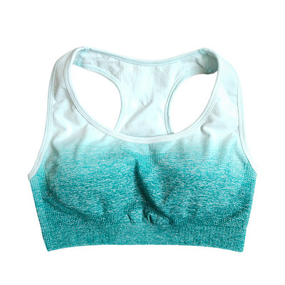 Σέξι Γυναικεία Σέξι Σουτιέν Αθλητικά Σουτιέν Εσώρουχα με επένδυση Push Up Running Fitness Workout Bralette Γιλέκο Active Wear