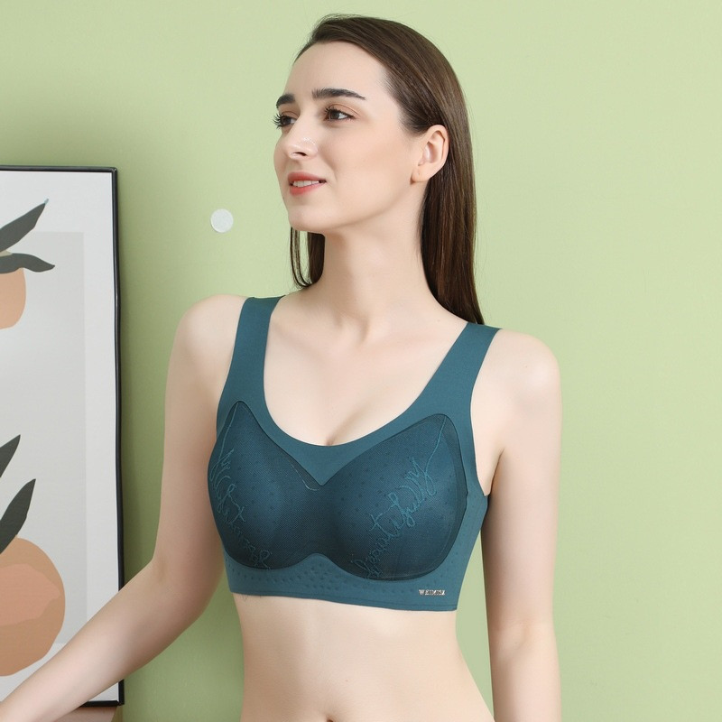 Νέο εσώρουχο λατέξ Γιλέκο One Piece από ατσάλι χωρίς ραφή Οι γυναίκες συγκεντρώνουν άνετο αθλητικό σουτιέν που αναπνέει