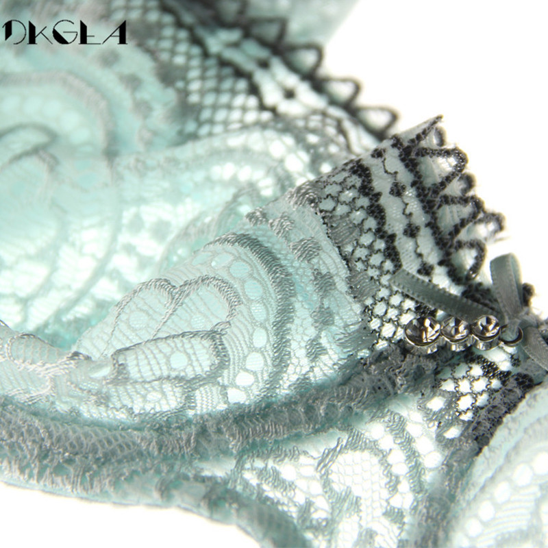 Νεαρό κορίτσι Υπέρλεπτο σουτιέν 1/2 φλιτζάνι Πράσινο BCD Cup δαντέλα εσώρουχα Σουτιέν Διαφανές σουτιέν Σέξι γυναικεία εσώρουχα μαύρα