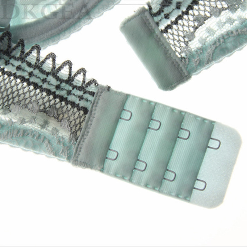 Νεαρό κορίτσι Υπέρλεπτο σουτιέν 1/2 φλιτζάνι Πράσινο BCD Cup δαντέλα εσώρουχα Σουτιέν Διαφανές σουτιέν Σέξι γυναικεία εσώρουχα μαύρα