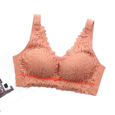 44/100 Sutien Push Up Dimensiuni Mari Moda Damă Sutien Sexy Dantela Toate Sezoanele Cu Margine Unduită Lenjerie Confortabilă Ajustată Femei